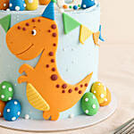 Dinosaur Theme Chocolate Fudge Cake  2 KG