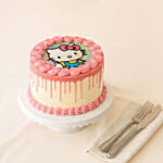 Hello Kitty Design Bento Cake