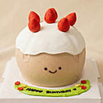 Berry Smile Jellycat Birthday Fudge Cake 1 KG