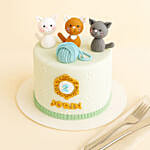Chocolate Fudge Fondant Cake 2 KG