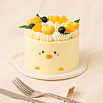 Cute Jellycat Yellow Chick Vanilla Cake For Kids 1 KG