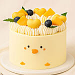 Cute Jellycat Yellow Chick Vanilla Cake For Kids 1 KG