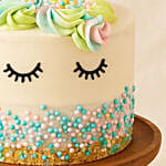 Unicorn Bliss Red Velvet 1 KG Cake