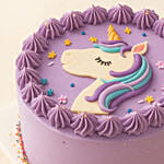 Unicorn Purple Red Velvet Cake 1 KG
