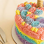 Unicorn Theme Chocolate Fudge Cake 2 KG