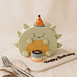 Happy Wishes  Dinosaur Choco Fudge Cake  1.5 KG