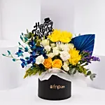 Fathers Day Royal Blooms Flower Arranegement
