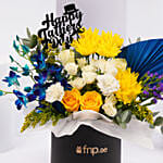 Fathers Day Royal Blooms Flower Arranegement
