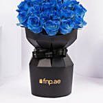 Fathers Day Blue Luxe Roses