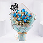 Fathers Day Blue Royale Bouquet