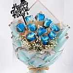Fathers Day Blue Royale Bouquet