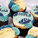 Super Dad Cupcakes Box