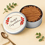Congratulations Chocolate Dream Cake Half Kg