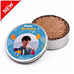 Personalized Birthday Tin Cake half Kg