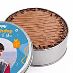 Personalized Birthday Tin Cake half Kg