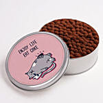 Sleepy Cat Cake Half Kg