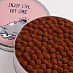 Sleepy Cat Cake Half Kg