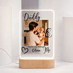 Daddy And Me LED Photo Lamp
