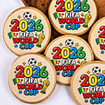 World Cup Party Cookies 6 Pcs