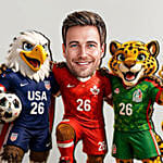 World Cup 2026 Custom Caricature