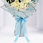 Dads Blue Elegance Bouquet