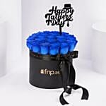 Fathers Day Signature Blue Roses