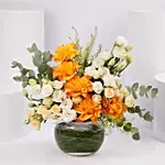 Golden Hour Floral Arrangement