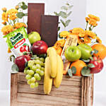 Sweetness Basket with Fruits