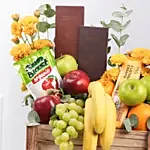 Sweetness Basket with Fruits