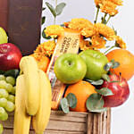 Sweetness Basket with Fruits