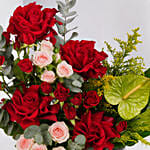 Elegant Rose Vase Bowl