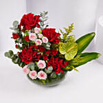 Elegant Rose Vase Bowl