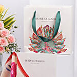 Lumena Maison UAE Botnicals Silk Scarf 50