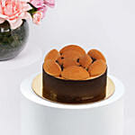 Mix Flowers and Tiramisu Cake Combo