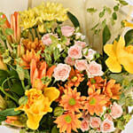 Ocotber Birthday Flowers Bouquet