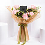 Titan Raga Watch fro her Rose Gold with Flowers