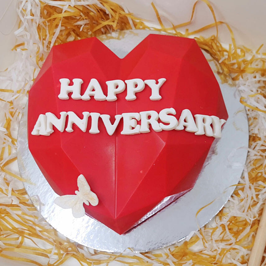Anniversary Pinata Cake: 