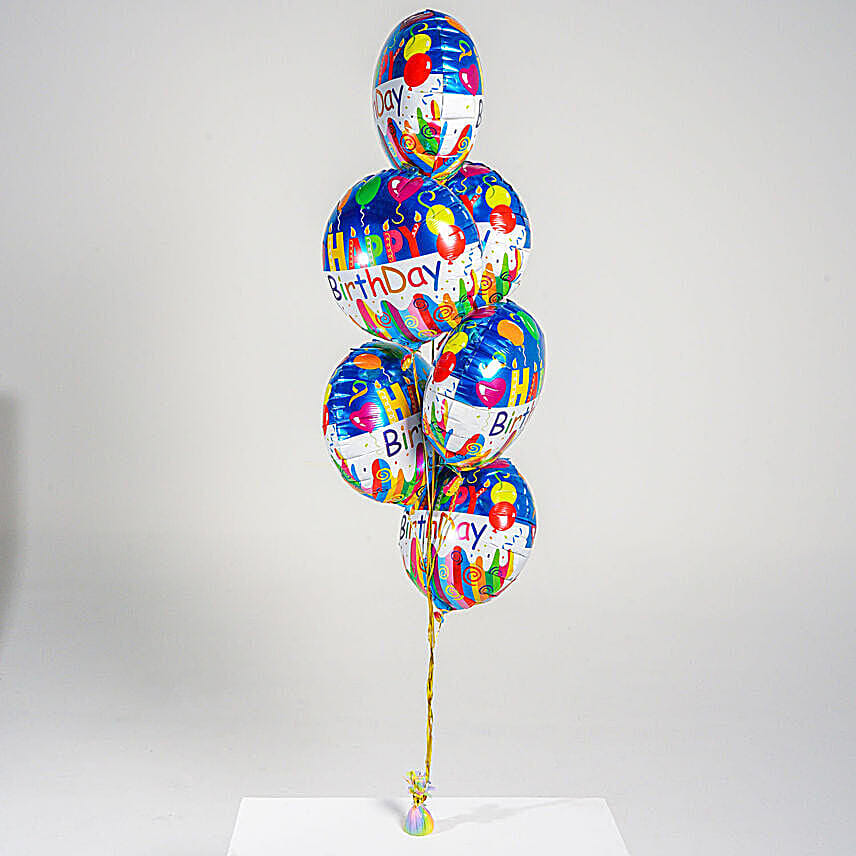 Birthday Party Colorful Balloons: Send Balloons to Saudi Arabia