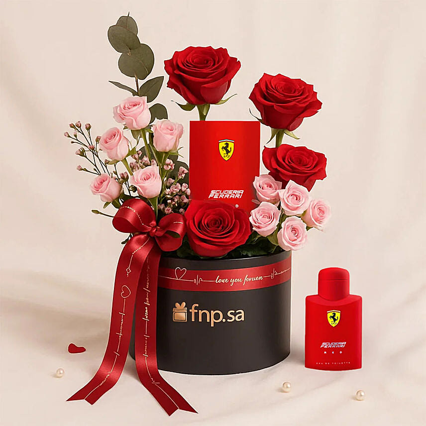 Ferrari Red Perfume For Men N Flower Boxes: 