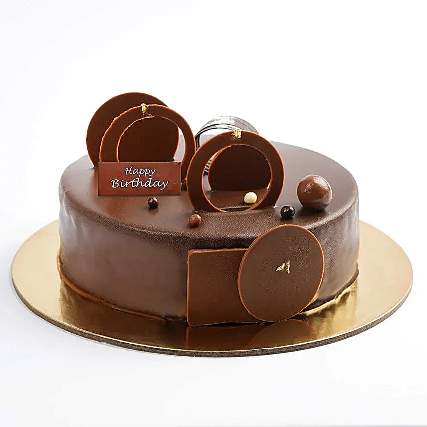 Fudge Cake For Birthday: توصيل كيك السعودية