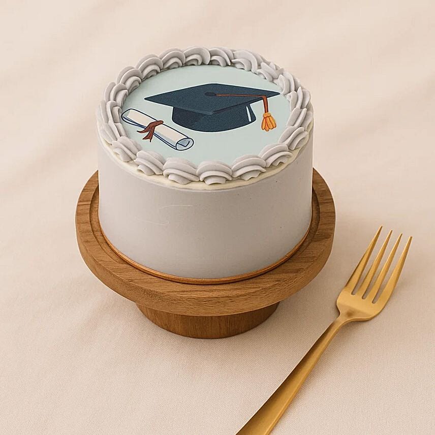 Success Bliss Graduation Mono Cake: Send Gifts to Saudi Arabia