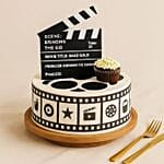 Media And Communication Graduates Festive Cake
