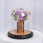 Mothers Eternity Love Forever Purple Rose