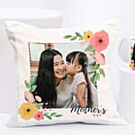 Personalised Moments With Mom Cushion N Mug