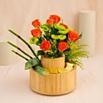Verdant Luxury Roses N Chocolate Combo