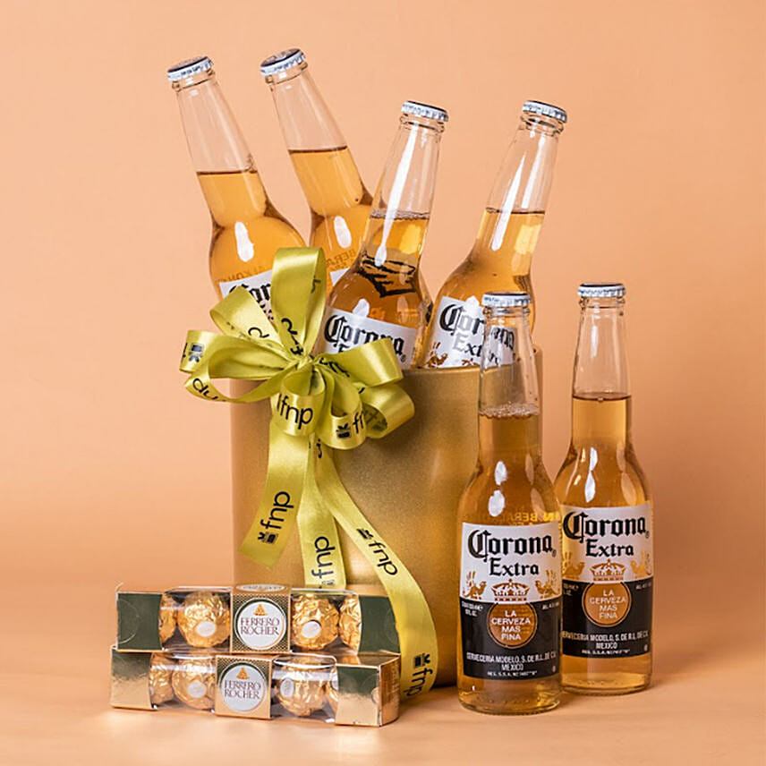 Beer Sweet Delights Hamper: Send Anniversary Gift To Singapore