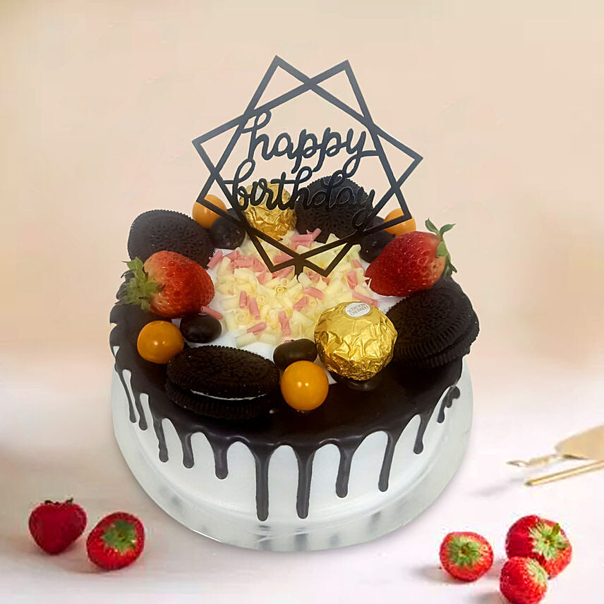 Birthday Special Chocolate Cake: Gift Delivery Singapore