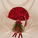 Valentine's Days 99 Red Roses Bouquet