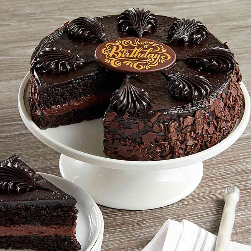 Birthday Chocolate Mousse Cake: Cake Delivery in USA