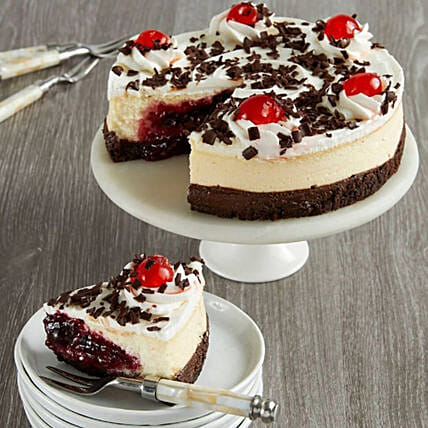 Black Forest Cheesecake: 
